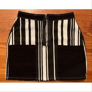 BDG Urban Outfitters Black & White Utility Skirt